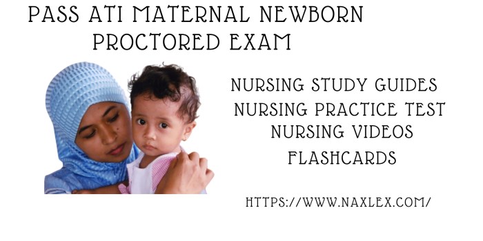 Ati proctored exam maternal newborn 2019