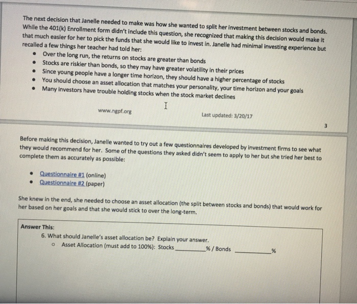 Ngpf impact of credit score on loans answer key