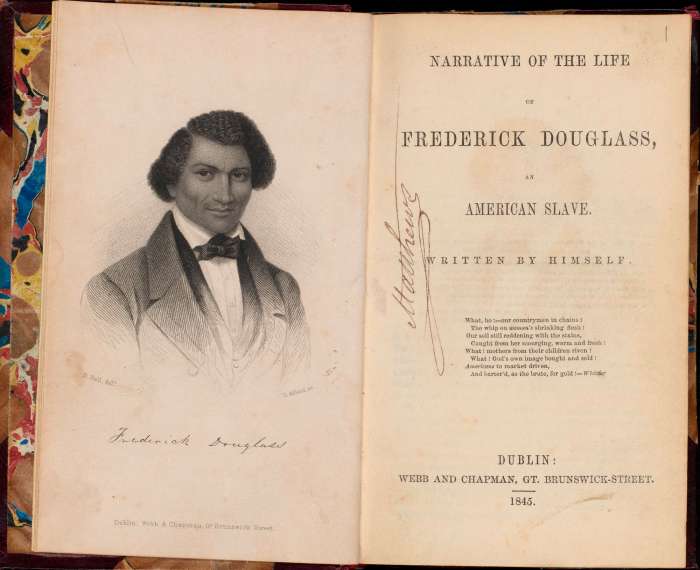 Narrative of the life of frederick douglass essay