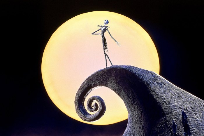 Tim burton's the nightmare before christmas is an example of