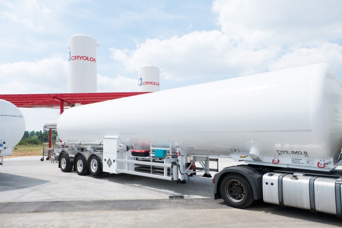 Cryogenic tanker china liquid lorry