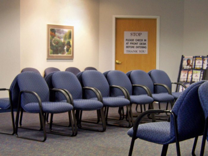 Waiting people lobby hospital doctor sitting room patient man doctors patients guessing senior portrait other woman shutterstock every waterford wrong